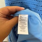 Willow & Wind Blue White Crochet Mini Sun Dress Size M Photo 6