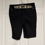 Vince Black Flat Front Shorts Tailored Design Photo 2