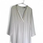 Rixo White Emilia Wide Leg Silk Jumpsuit Large Bachelorette Bridal Honeymoon Photo 5