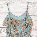 Doe & Rae Woman’s Double Ruffle Paisley Print Dress, EUC, Size Small Photo 11
