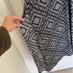 Love...Ady Love Ady Black White Printed Maxi Dress Cold Shoulder Side Hem Slits Size M GUC Photo 2