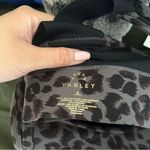 Varley NWT  Basset Sports Bra: Iron Grey Cheetah Print Size S Photo 7