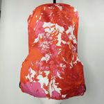 Jones New York Collection Red Floral Crew Neck Blouse Tank Size 6 NWT Red Photo 2