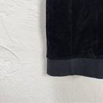 Natori  Black Velvet Full Zip Track Jacket Womens L Casual Athletic Gorpcore Photo 2