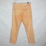 Universal Threads Universal Thread High Rise Skinny Tie-Dye Yellow Orange Jeans Size 6 Photo 6