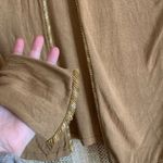 August Silk Knits 100% Silk Women Cardigan and Top Blouse Set Women’s Size M Tan Size M Photo 3