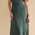 Francesca's Francesca’s Collections Green Midi Dress  Photo 0