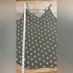 Loft  Forest Green Camisole with Design Photo 5