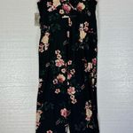 Derek Heart  NWT Black Floral Jumpsuit Photo 2