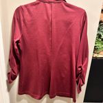 About A Girl Elegant Women's Burgundy Blazer large Photo 1