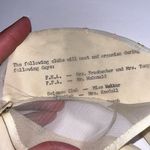 Vintage Embroidered Floral Cream Collar 1930s 1920s Photo 3