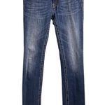 Miss Me Bootcut Jeans Size 30 Thick Stitch Embroidered Pockets Bling Grunge Y2K Photo 0