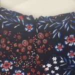 Orange Creek  black floral jumpsuit L Photo 10
