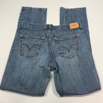 Levi's  Women's Denim Five-Pocket Straight Leg Jeans Blue Size 14 Long Photo 6