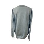 Pleasant Shade Winter Scene Holiday Sweatshirt XL Blue Snow Photo 2