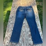 Cato  premium‎ Contemporary pants Jeans size 12 rhinestones embroidered Photo 4