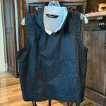 Under Armour  Black Windbreaker Pullover Vest Zip Neck Loose Fit Womens Medium Photo 2