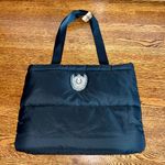 PINK - Victoria's Secret Victoria’s Secret PINK Black Puffer Tote Bag Large NWT Photo 0