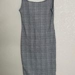 Popular Basics  Black Plaid Mini Dress Small Photo 4