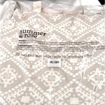 Summer & Rose SUMMER ROSE BEIGE CANVAS TOTE BAG Photo 7