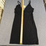 Free People Intimately Women’s Black Mini Slip Dress Photo 10
