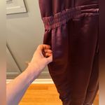 Parker  Khloe Satin Cargo Jumpsuit SIZE 8 Photo 4