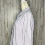 L.L.Bean Women's Large Purple Check Long Sleeve Button-Up Shirt Casual Photo 4