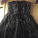Neiman Marcus New Womens Blck/Tan Lacey Dress Size 6 Photo 6