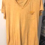 Mossimo Supply Co Yellow Pocket T Photo 0