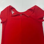 Chelsea28  Red  Crepe Shift Dress Medium Photo 7