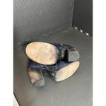 FREEBIRD by Steven Rare  Blue‎ Gem Booties Leather Distressed Moto Grunge Size 7 Photo 5