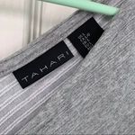 Tahari  textured gray tank top size large‎ Photo 1