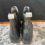 J.Crew  Size 7  Chelsea Camo Rain Bootie Boot Green Army Photo 4