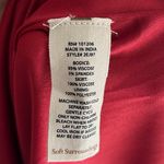 Soft Surroundings Niran Red Paisley Maxi Dress Large Peasant Prairie western Photo 6