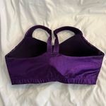 Victoria's Secret NWOT Victoria’s Secret Metallic Purple Knockout Maximum Impact Sports Bra Photo 3