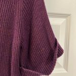 Loft  Short Sleeve Ribbed Sweater Purple Size S Photo 11