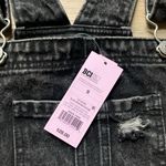 Wild Fable NWT  Black Denim Pinafore Mini Dress S Photo 3