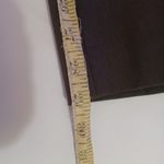 Talbots  Sz 4P Brown Pleated Polyester Dress Pants zipper on the side. Photo 6