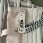 Victoria's Secret Victoria’s Secret Dream Angels Unlined Lace Up Corset Bra Light Pink NWT Large Photo 5