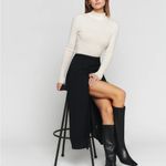 Reformation  Black midi Skirt Photo 2