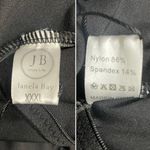 NWT Janela Bay Bardot One Piece Strappy Back Swimsuit Black White Dots Size XXXL Photo 11