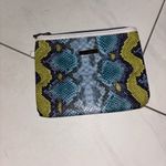 Joan & David  Multicolor Snake Print Cosmetic Bag Collection Photo 5