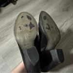 Dolce Vita DV Black Leather Side Zip Block Heeled Booties Size 9 Photo 8