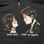 My Chemical Romance Love Will Tear Us Apart Rock Band Zip-Up Hoodie XL Photo 1