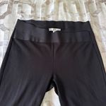 CAbi pull on stretch knit criss cross waistband dress black pants size medium Photo 2