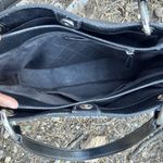 Michael Kors  Nicole Large Triple Compartment Shoulder Leather Tote Bag Black Photo 8