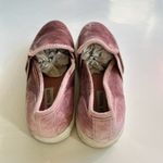 Steve Madden Evangel Rose Gold Pink Velvet Slip On Fashion Sneakers Size 8M Shoe Photo 3