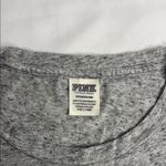 PINK - Victoria's Secret  Gray and Gold Short Sleeve Tee Photo 4