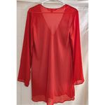 Victoria's Secret  red sheer kimono -vintage Photo 4