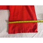 AQUA  Women's Orange Button-Front Jumpsuit Wide Leg Sleeveless‎ Back Cut Out Photo 11